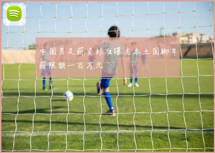 中国男足薪资标准曝光本土国脚年薪限额一百万元