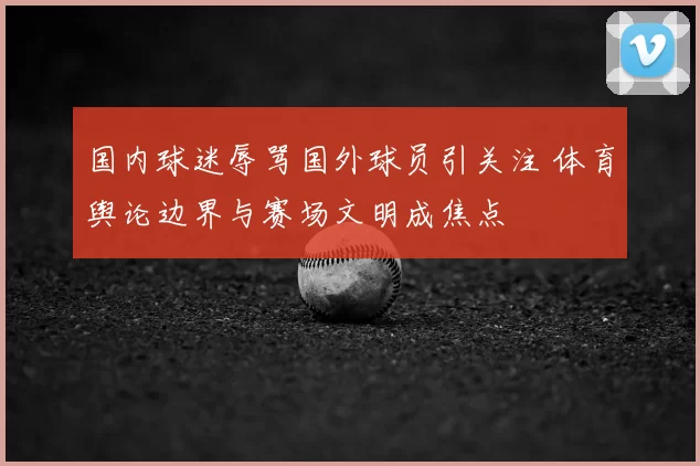 国内球迷辱骂国外球员引关注 体育舆论边界与赛场文明成焦点
